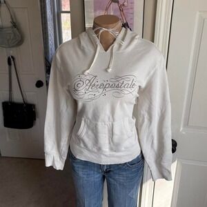 Y2K 2000s Aeropostale spellout Script Hoodie